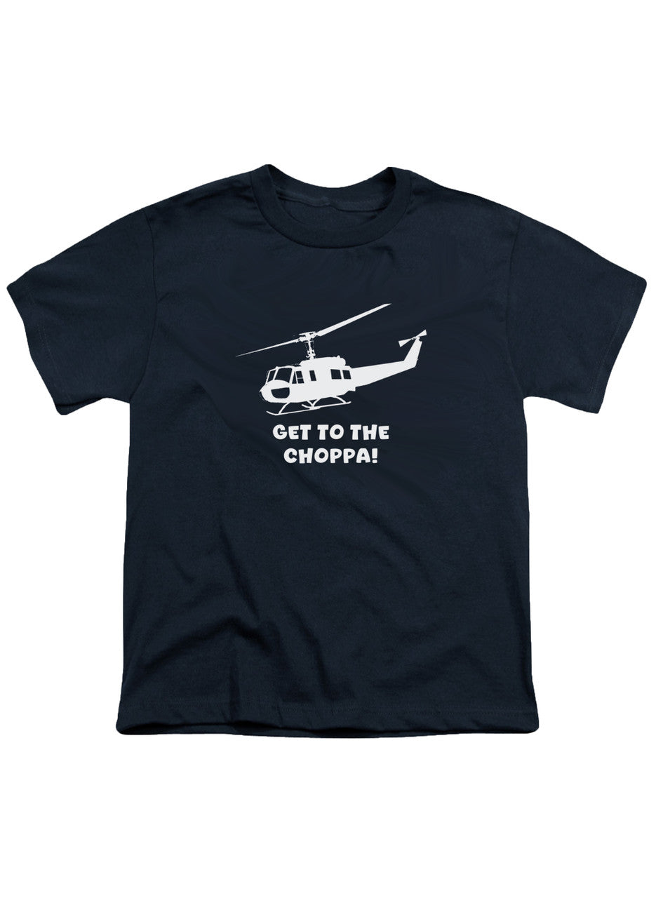 Navy Get to the choppa! Youth/Toddler T-Shirt
