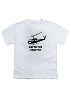 White Get to the choppa! Youth/Toddler T-Shirt
