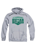 Gray Greendale Human Being Hoodie