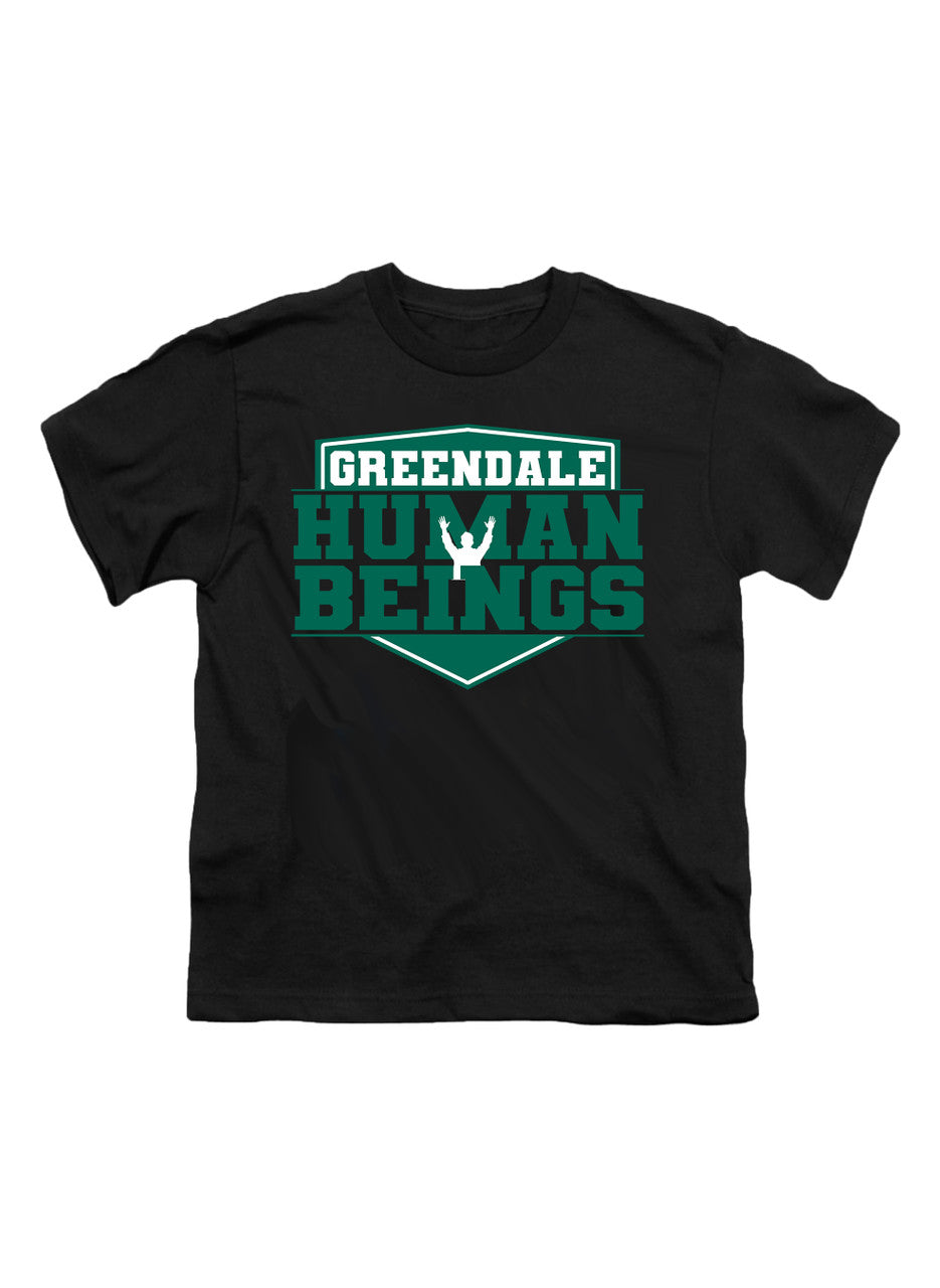 Black Greendale Human Being Youth/Toddler T-Shirt