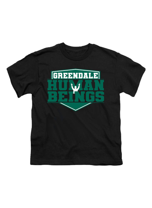 Black Greendale Human Being Youth/Toddler T-Shirt