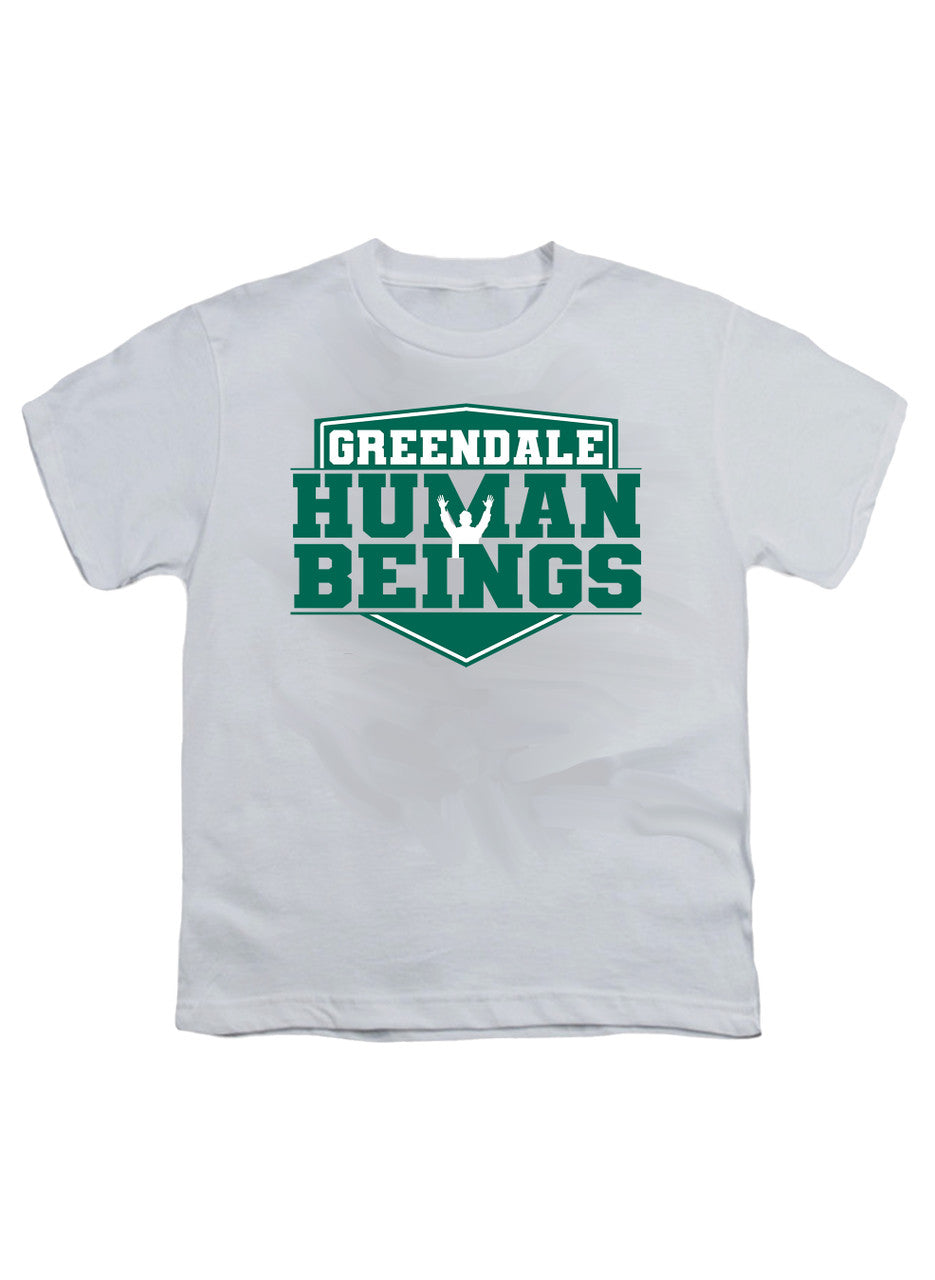 White Greendale Human Being Youth/Toddler T-Shirt