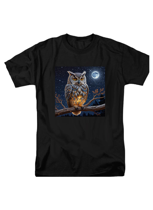 Black Griffin Owl T-Shirt