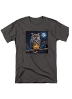 Charcoal Griffin Owl T-Shirt
