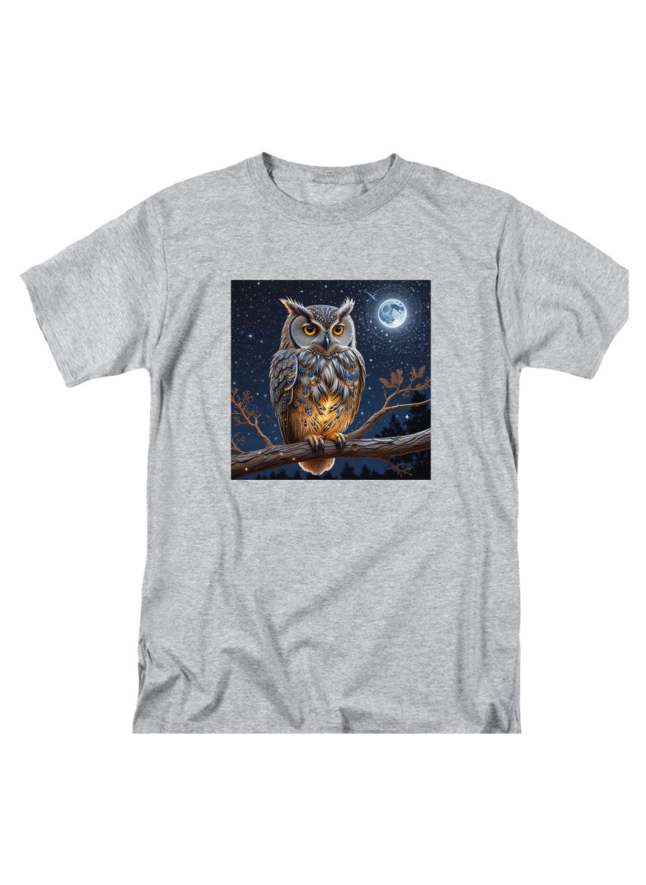 Gray Griffin Owl T-Shirt