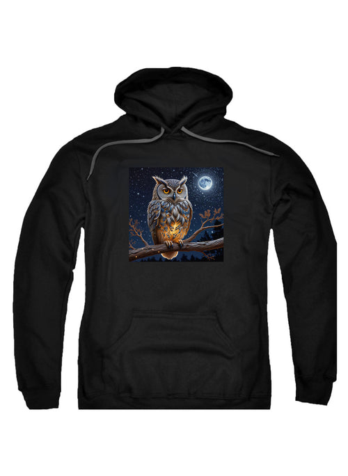Black Griffin Owl Hoodie