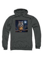 Charcoal Griffin Owl Hoodie