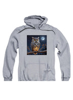 Gray Griffin Owl Hoodie