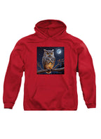 Red Griffin Owl Hoodie