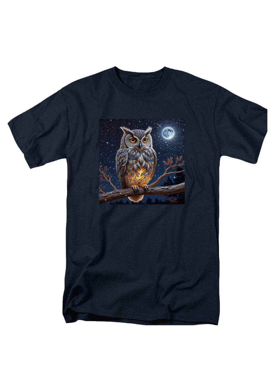 Navy Griffin Owl T-Shirt