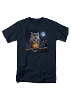 Navy Griffin Owl T-Shirt