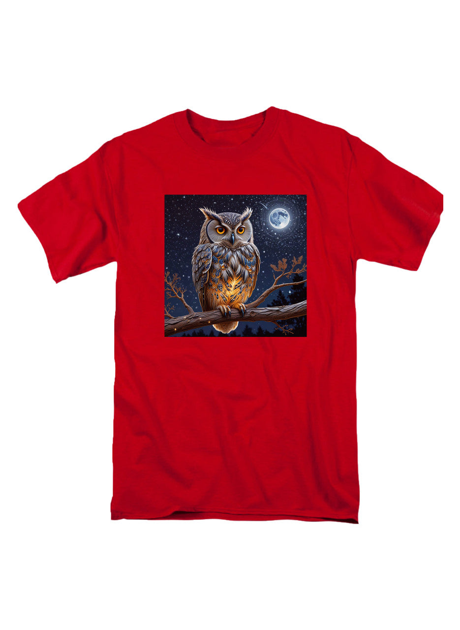 Red Griffin Owl T-Shirt