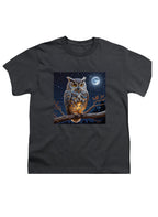 Charcoal Griffin Owl Youth/Toddler T-Shirt