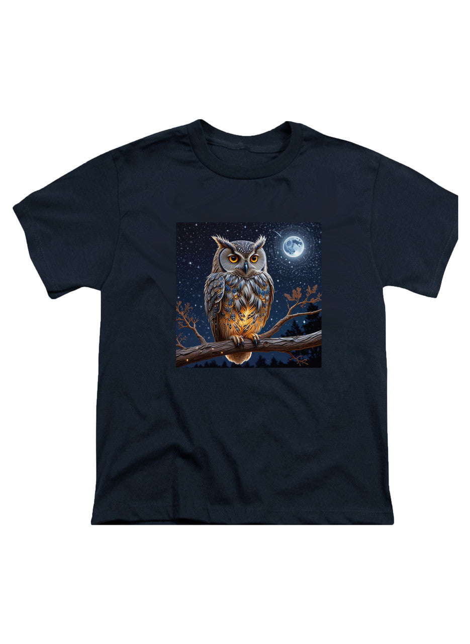 Navy Griffin Owl Youth/Toddler T-Shirt