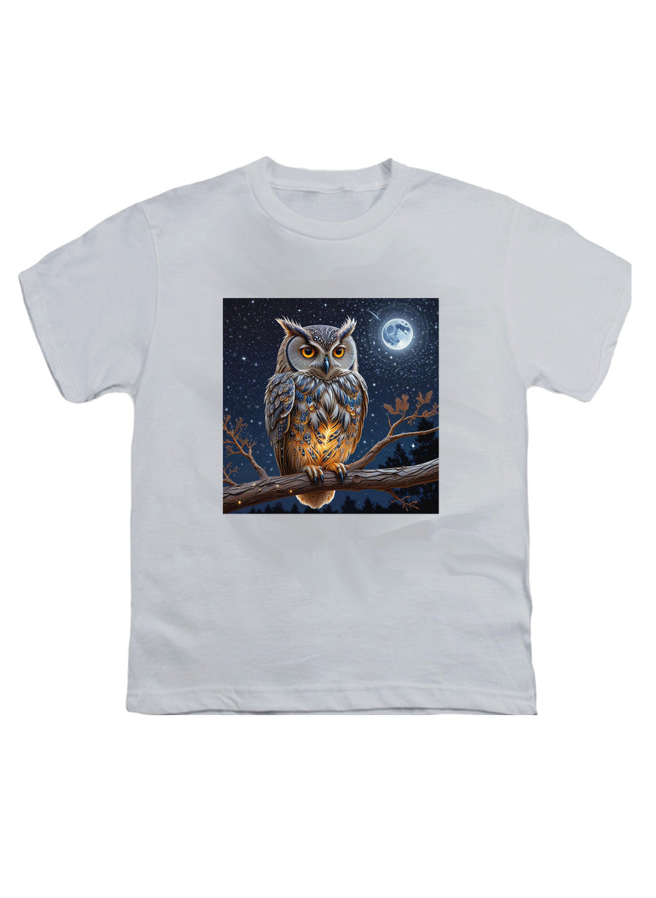 White Griffin Owl Youth/Toddler T-Shirt