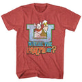 Red heather Hagar the Horrible t-shirt featuring Hagar the Horrible Where The Party At design