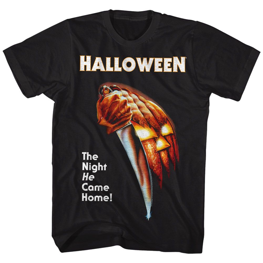 Black Halloween t-shirt featuring This Is Halloween design