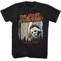 Black Halloween t-shirt featuring Halloween Can't Hide design