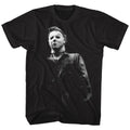 Black Halloween t-shirt featuring Halloween Boo design