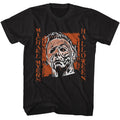 Black Halloween t-shirt featuring Halloween Spooky Myers design