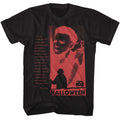 Black Halloween t-shirt featuring Halloween Blackest Eyes design
