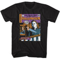 Black Halloween t-shirt featuring Halloween Horror Comic design