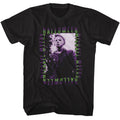 Black Halloween t-shirt featuring Halloween Repeat Gradient Text design