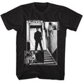 Black Halloween t-shirt featuring Halloween 3-Shot collage design