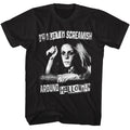 Black Halloween t-shirt featuring Halloween A Little Screamish design