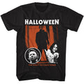 Black Halloween t-shirt featuring Halloween The Night design
