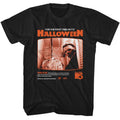Black Halloween t-shirt featuring Halloween TV Guide 1981 cover design
