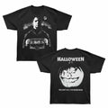 Halloween Oversized T-Shirt - Myers With House F&B