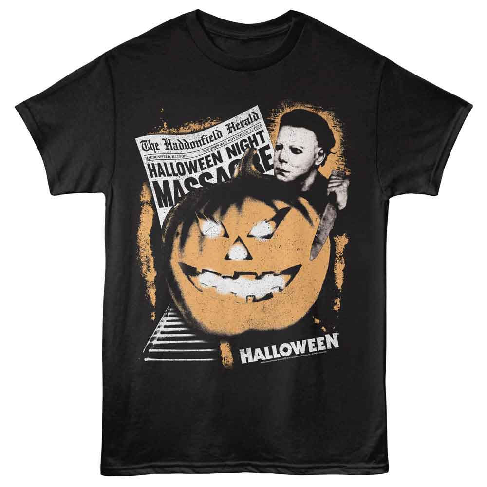 Black Halloween t-shirt featuring Halloween Night design