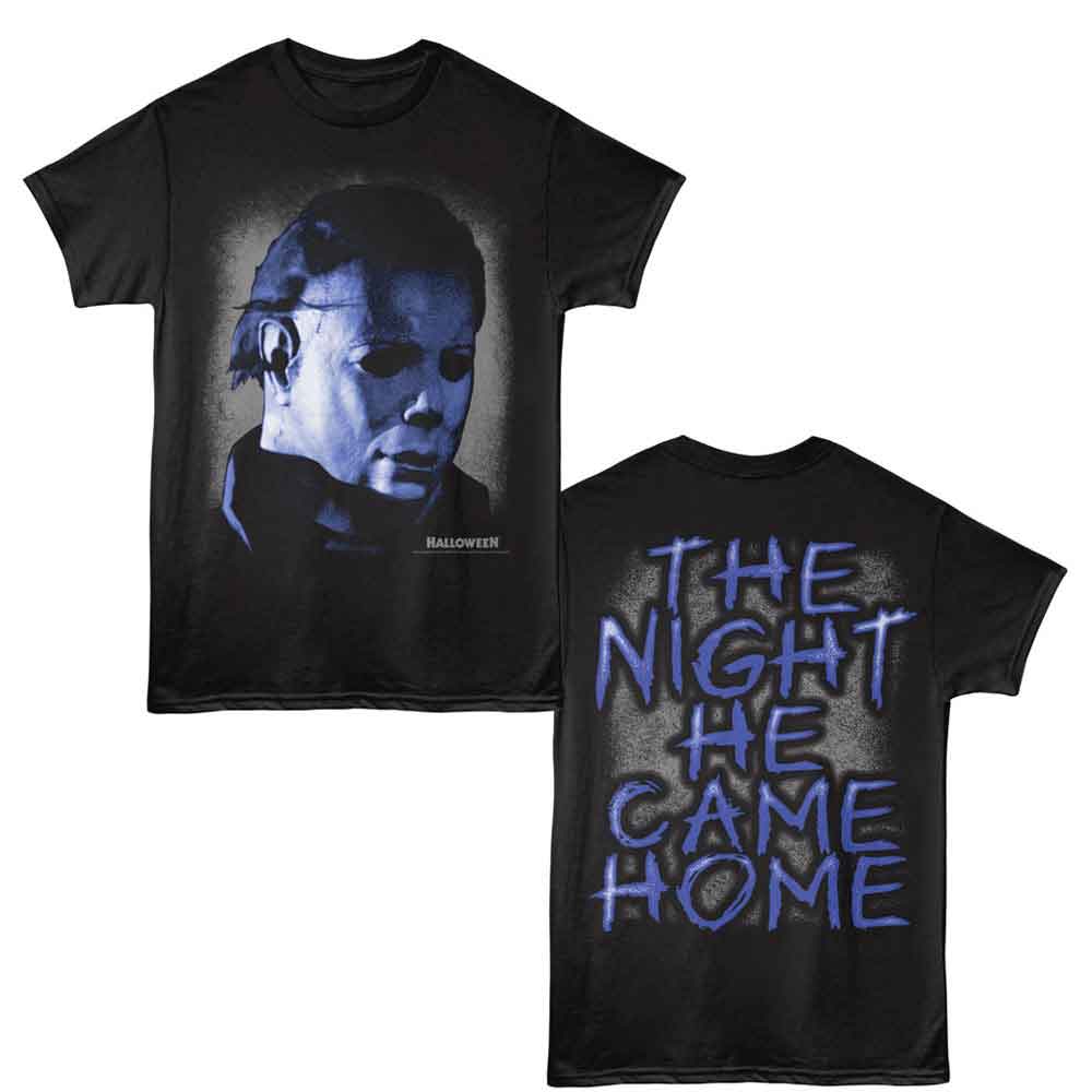 Black Halloween t-shirt featuring Halloween The Night design