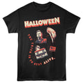 Black Halloween t-shirt featuring Halloween Alive design