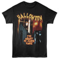 Black Halloween t-shirt featuring Halloween The Night design