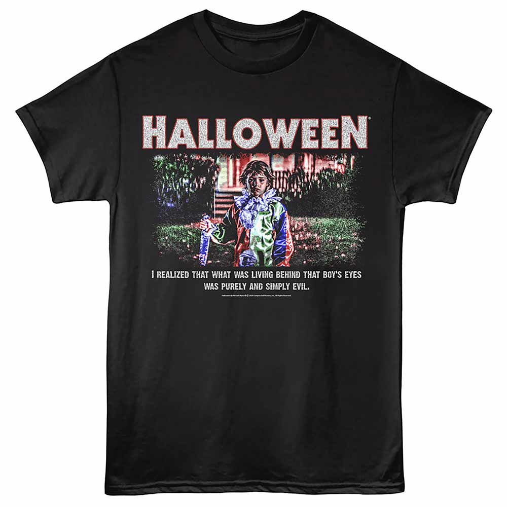 That Boy's Eyes Halloween t-shirt in black