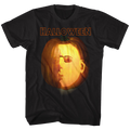 Black Halloween t-shirt featuring Halloween Jack-O'-Lantern design