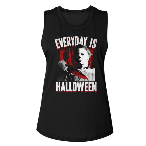 Halloween Ladies Muscle Tank - Everyday
