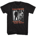 Black Halloween t-shirt featuring Halloween The Night design
