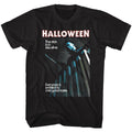 Black Halloween t-shirt featuring Halloween Stay Alive design