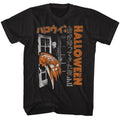 Black Halloween t-shirt featuring Halloween Home design