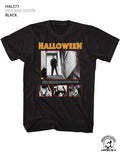Black Halloween t-shirt featuring Halloween Pics And Quote design