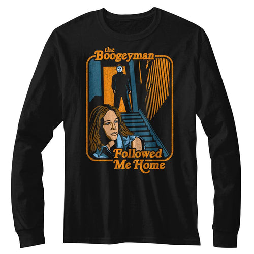 Halloween Long Sleeve T-Shirt - Boogeyman No Knife
