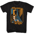 Black Halloween t-shirt featuring Halloween Boogeyman No Knife design