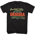 Black Hammer Horror t-shirt featuring Hammer Horror Dracula Shock and Thrill design