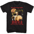 Black Hammer Horror t-shirt featuring Hammer Horror Dracula Moon and Candles design