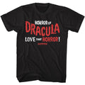 Black Hammer Horror t-shirt featuring Hammer Horror Horror of Dracula classic design