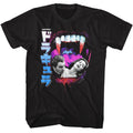 Black Hammer Horror t-shirt featuring Hammer Horror Fangs and Photo Japanese text design