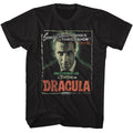 Black Hammer Horror t-shirt featuring Hammer Horror Christopher Lee as Dracula design